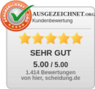 Sie gelangen zu Kundenstimmen auf der Webseite ausgezeichnet.org