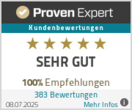 ProvenExperts Logo von Proven Expert